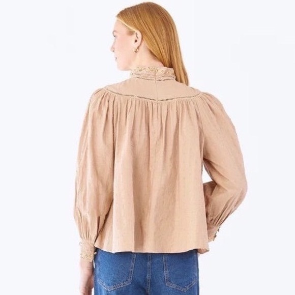 NWT Hunter Bell Wells Blouse Sz XS - Picture 4 of 13